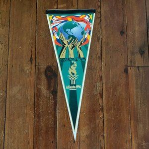 COPY - Atlanta 1996 Olympics Commemorative Flag USA